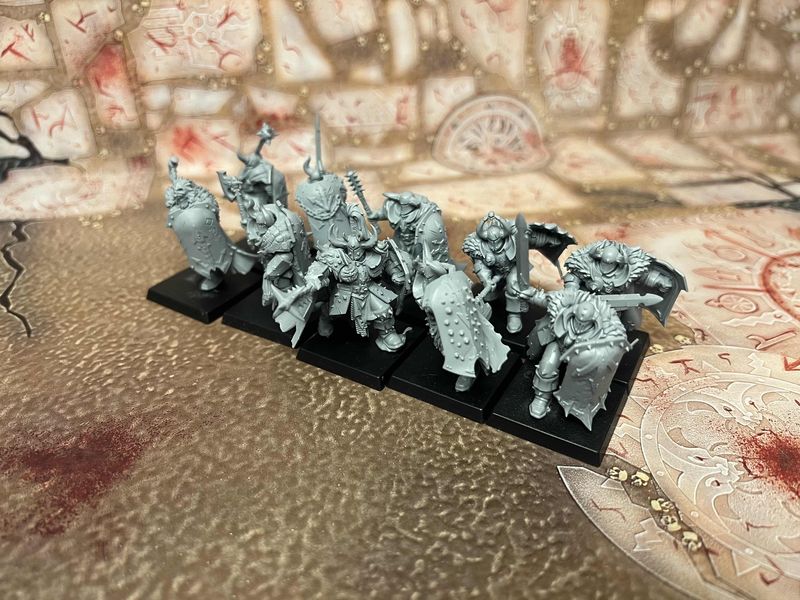 Warriors of Chaos: Chaos Warriors (AoS Sculpts)