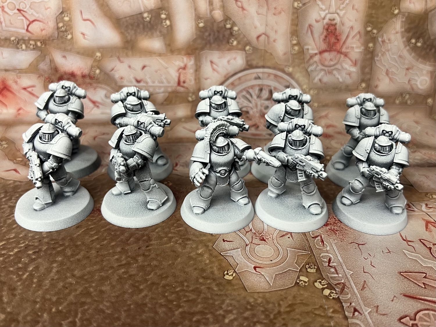 Horus Heresy: MK III Tactical Squad, Name: Squad 1