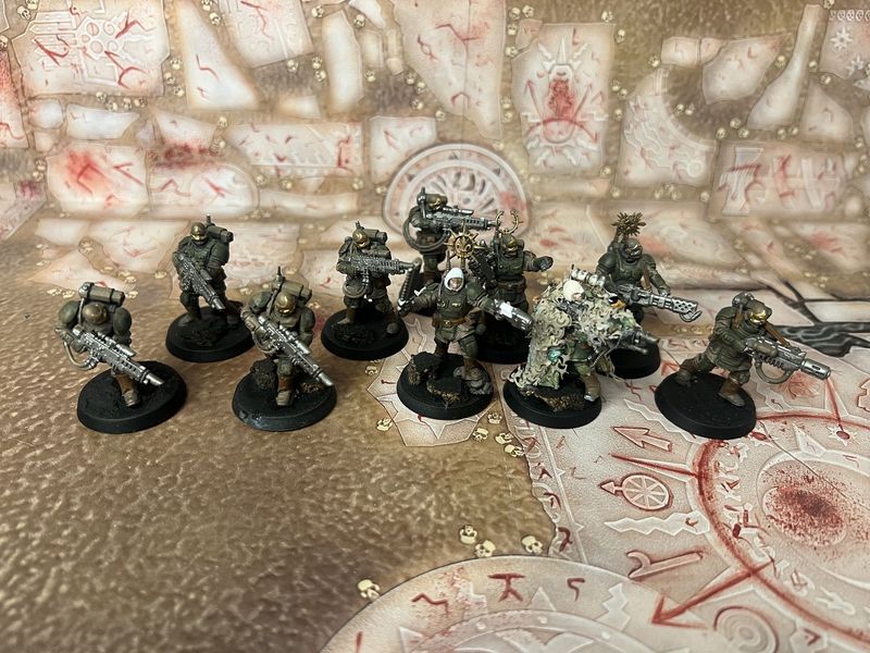 Astra Militarum: Kasrkin Squad