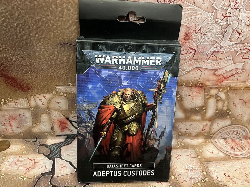 Adeptus Custodes: Cards (10th)