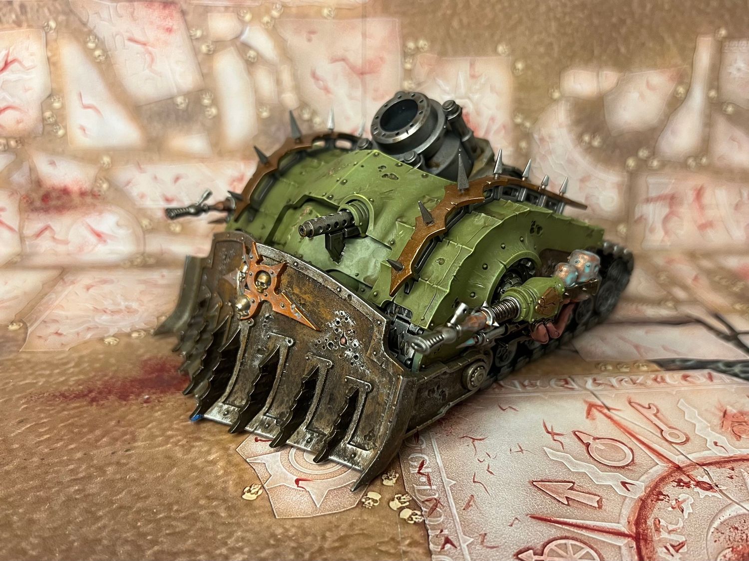 Death Guard: Plague-burst Crawler, Name: Green