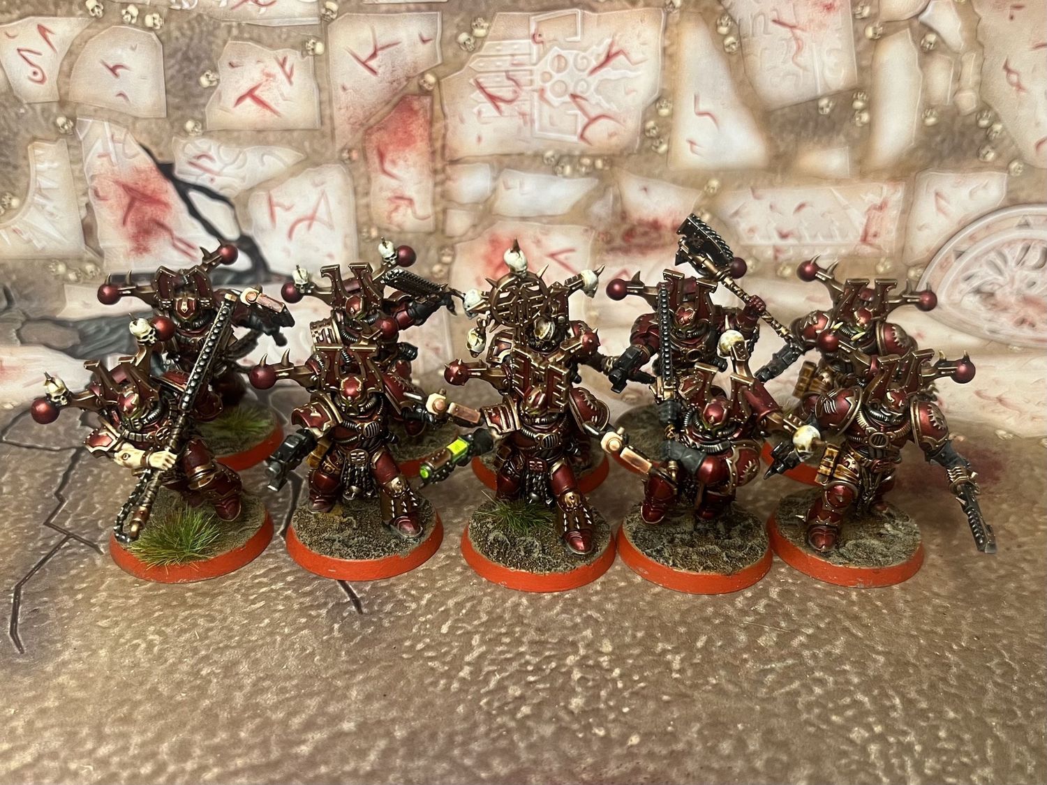 World Eaters: Khorne Berzerkers (x10), Name: Red