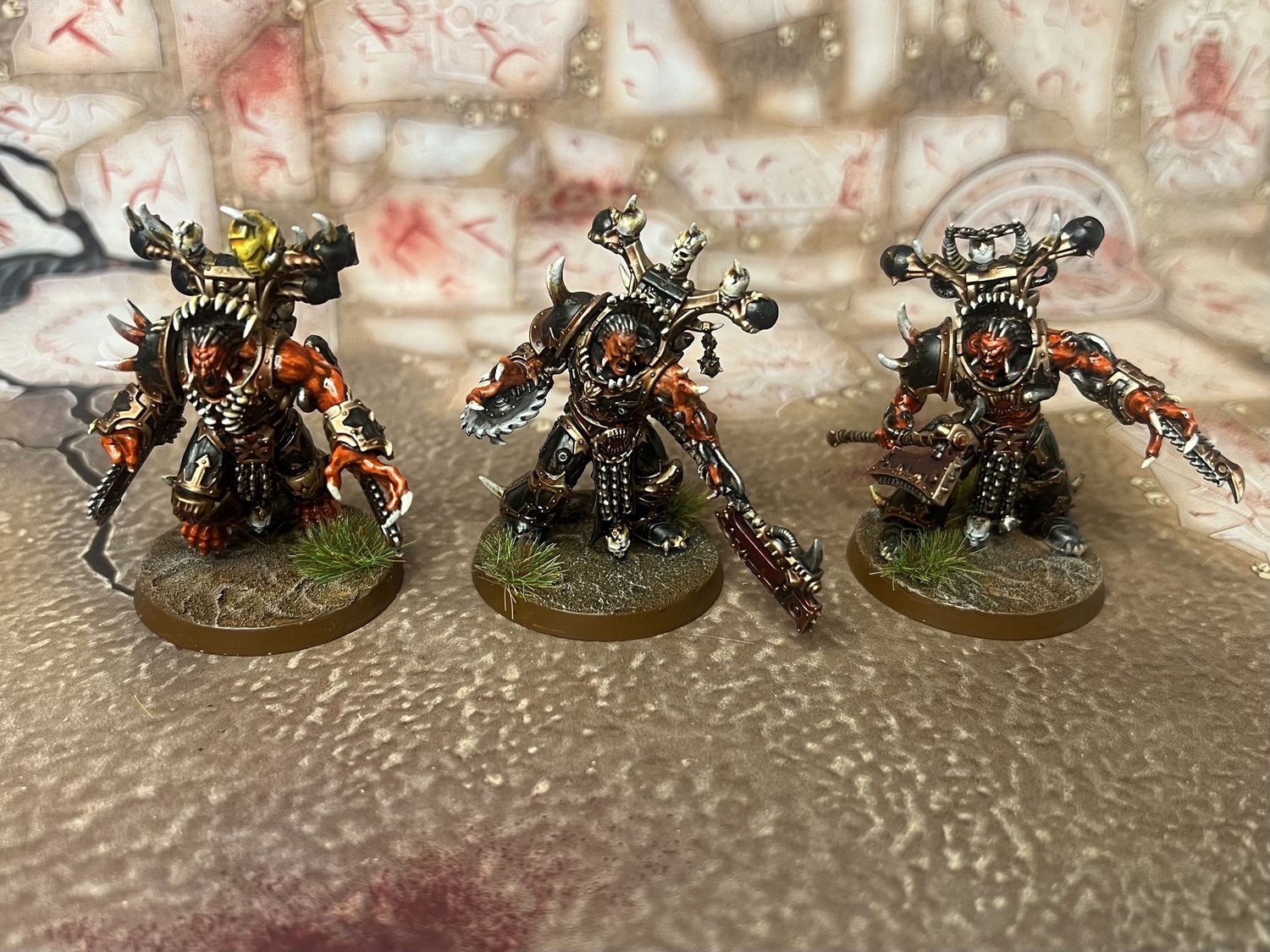 World Eaters: Exalted Eightbound (x3), Name: Squad 1