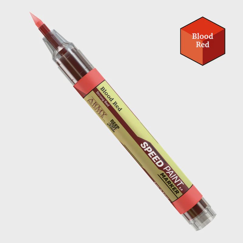 Speedpaint Marker: Blood Red