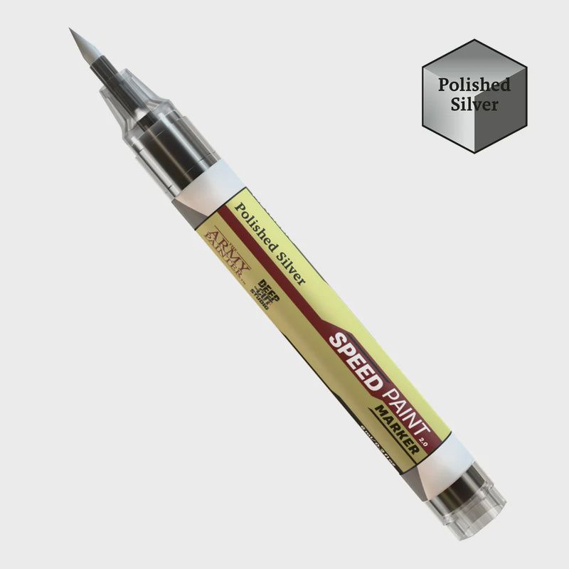 Speedpaint Marker: Polished Silver