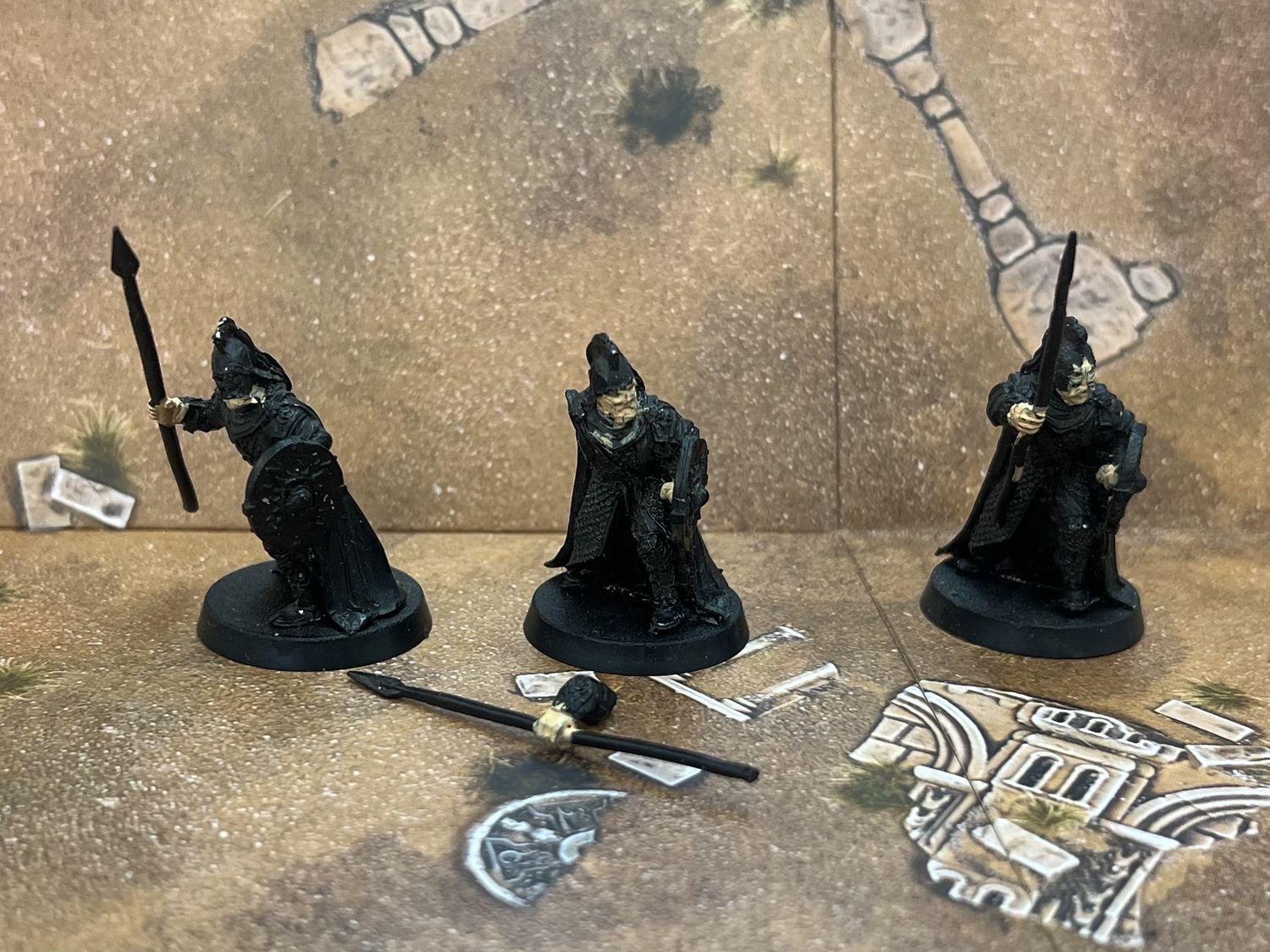 Rohan: Royal guard on foot (x3)