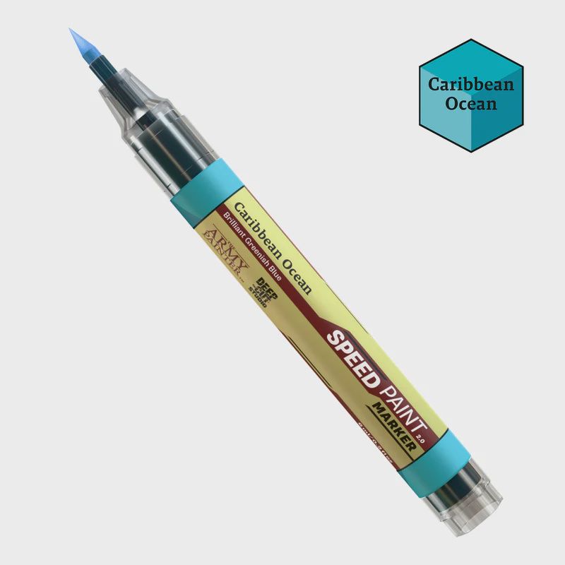 Speedpaint Marker: Caribbean Ocean