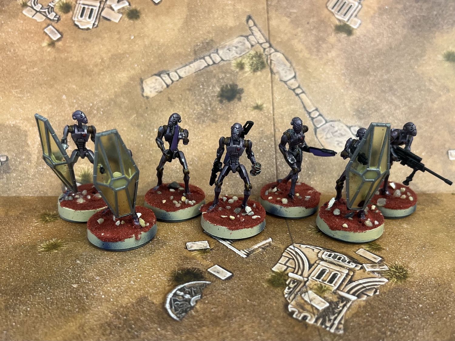 Star Wars Legion: Commando Droids, Name: Squad 1