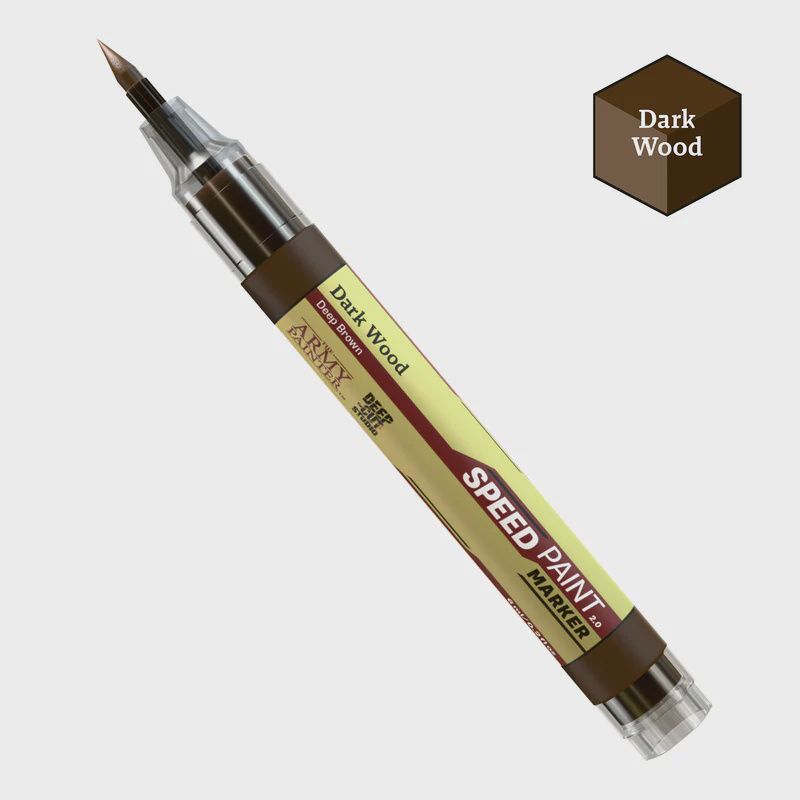 Speedpaint Marker: Dark Wood