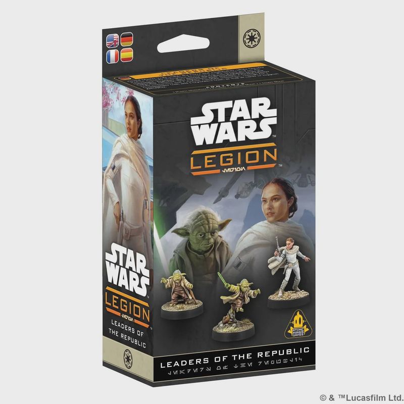 Star Wars: Legion - Leaders of the Republic (Padmé &amp; Yoda)