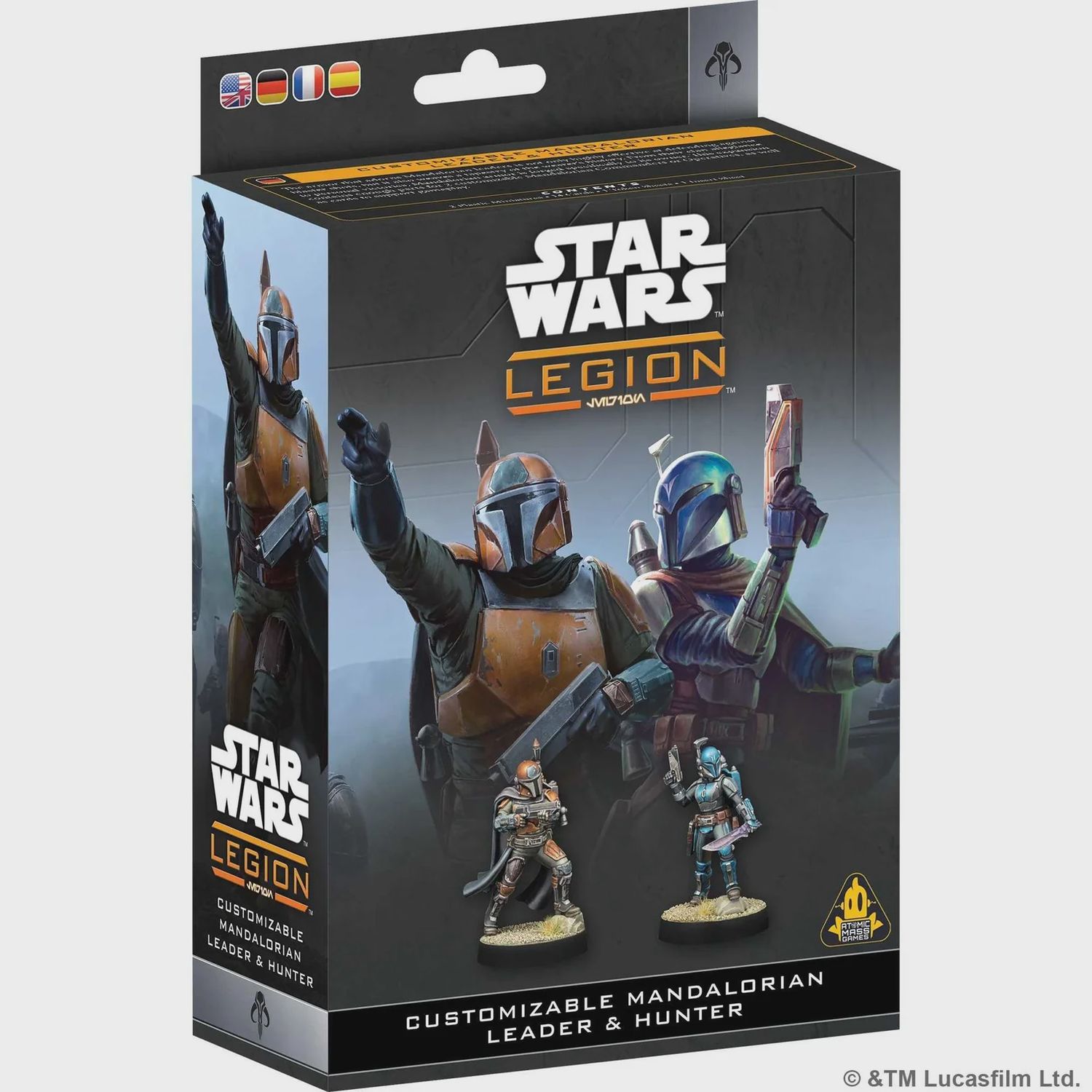 Star Wars: Legion - Customisable Mandalorian Leader &amp; Hunter