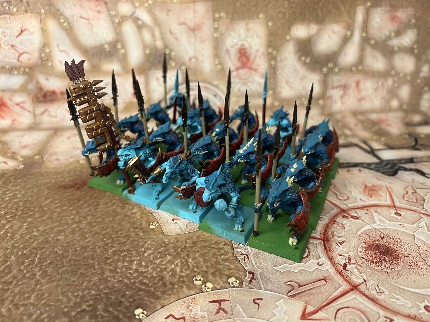Lizardmen: Saurus Warriors (x20)