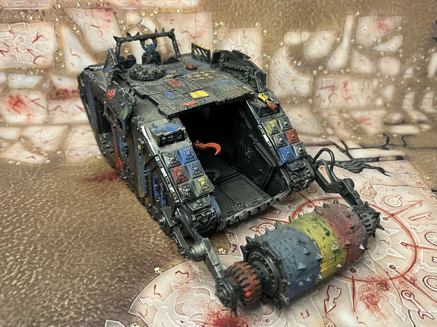 Orks: Converted Battlewagon (Land Raider), Name: Battlewagon 1