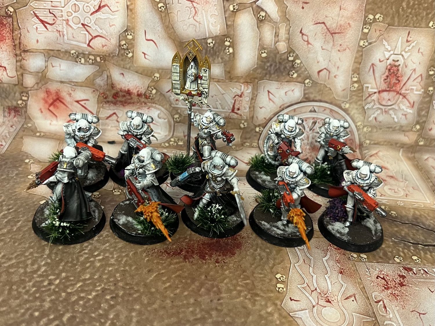 Adepta Sororitas: Battle Sisters, Name: Squad 1