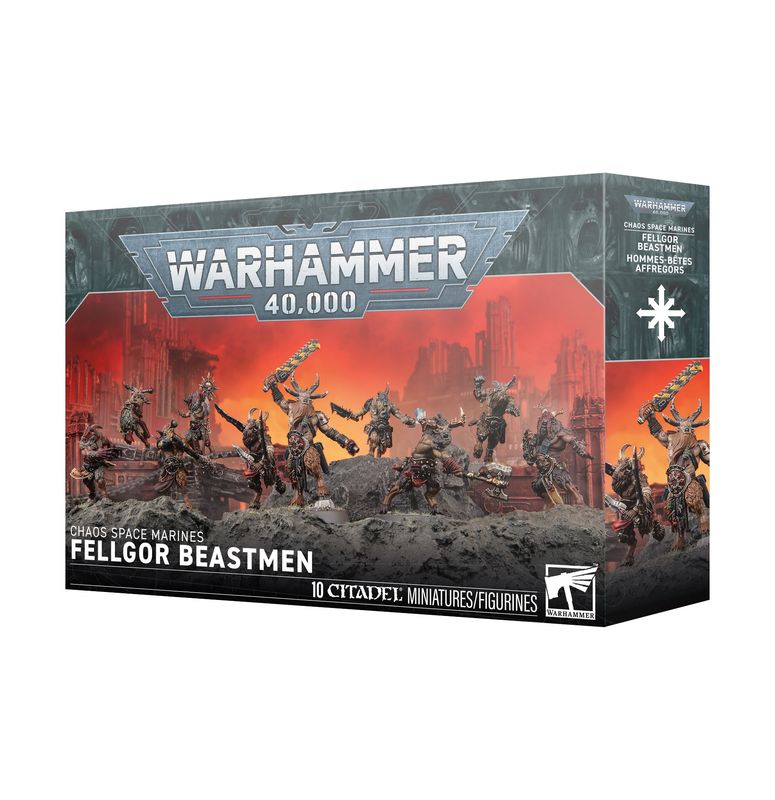 CHAOS SPACE MARINES: FELLGOR BEASTMEN (Pre-Order 8/8/2026)