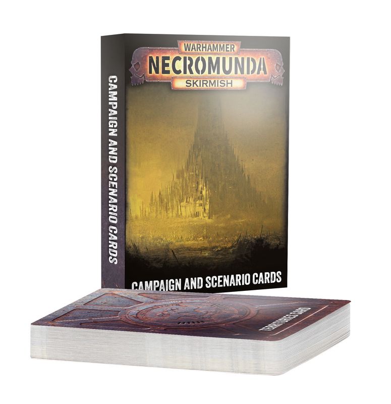 NECROMUNDA: CAMPAIGN AND SCENARIO CARDS (Pre-Order 15/08/2026)