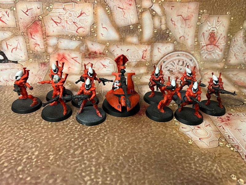 Aeldari: Guardian Squad W/ Weapon Platform