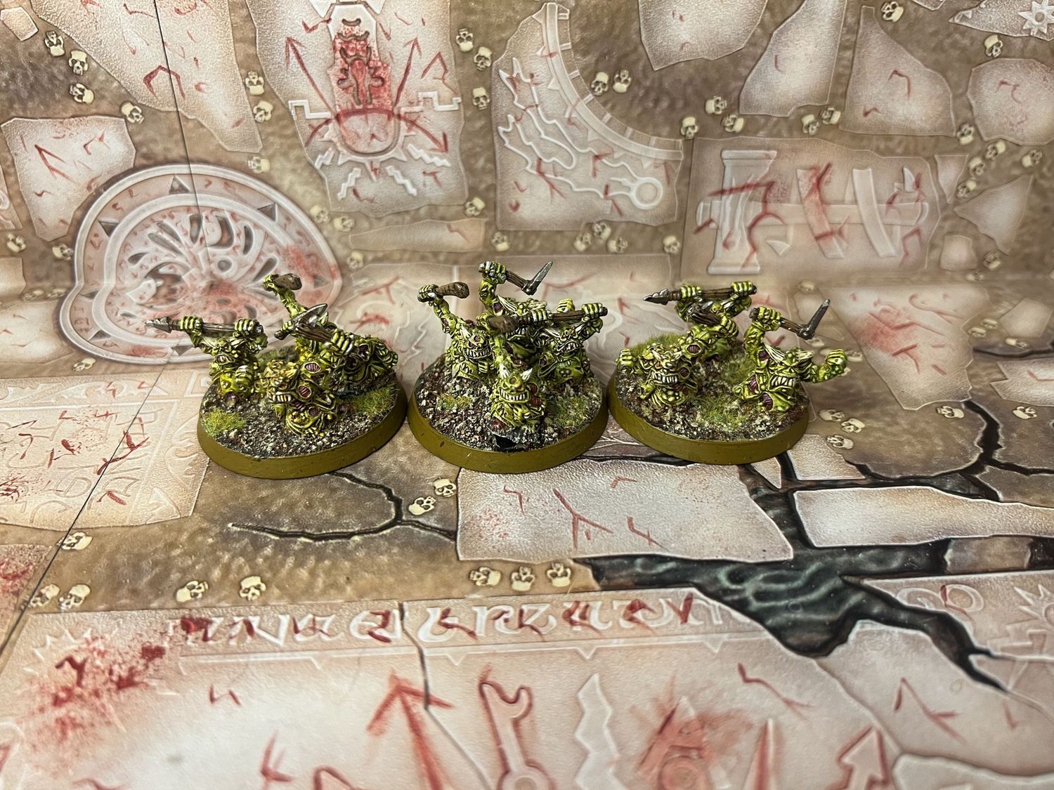 Chaos Daemons: Nurglings (x3), Name: Metal Nurglings (1997)