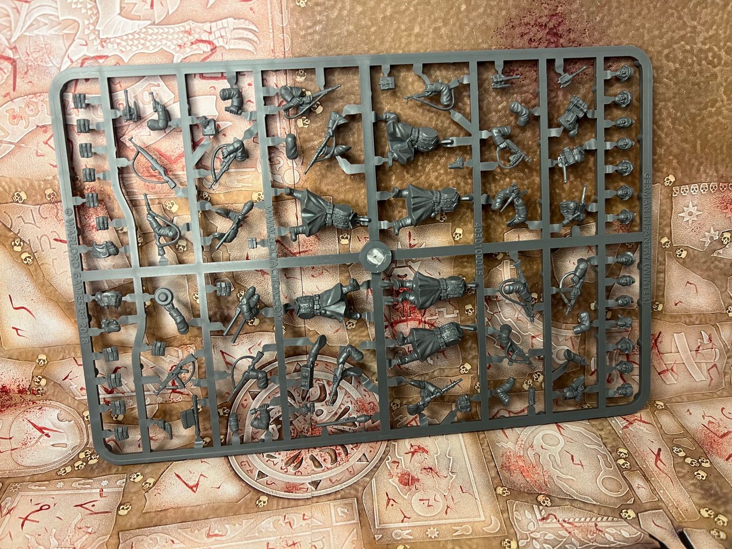 Bolt Action: German Infantry (Winter) Sprue
