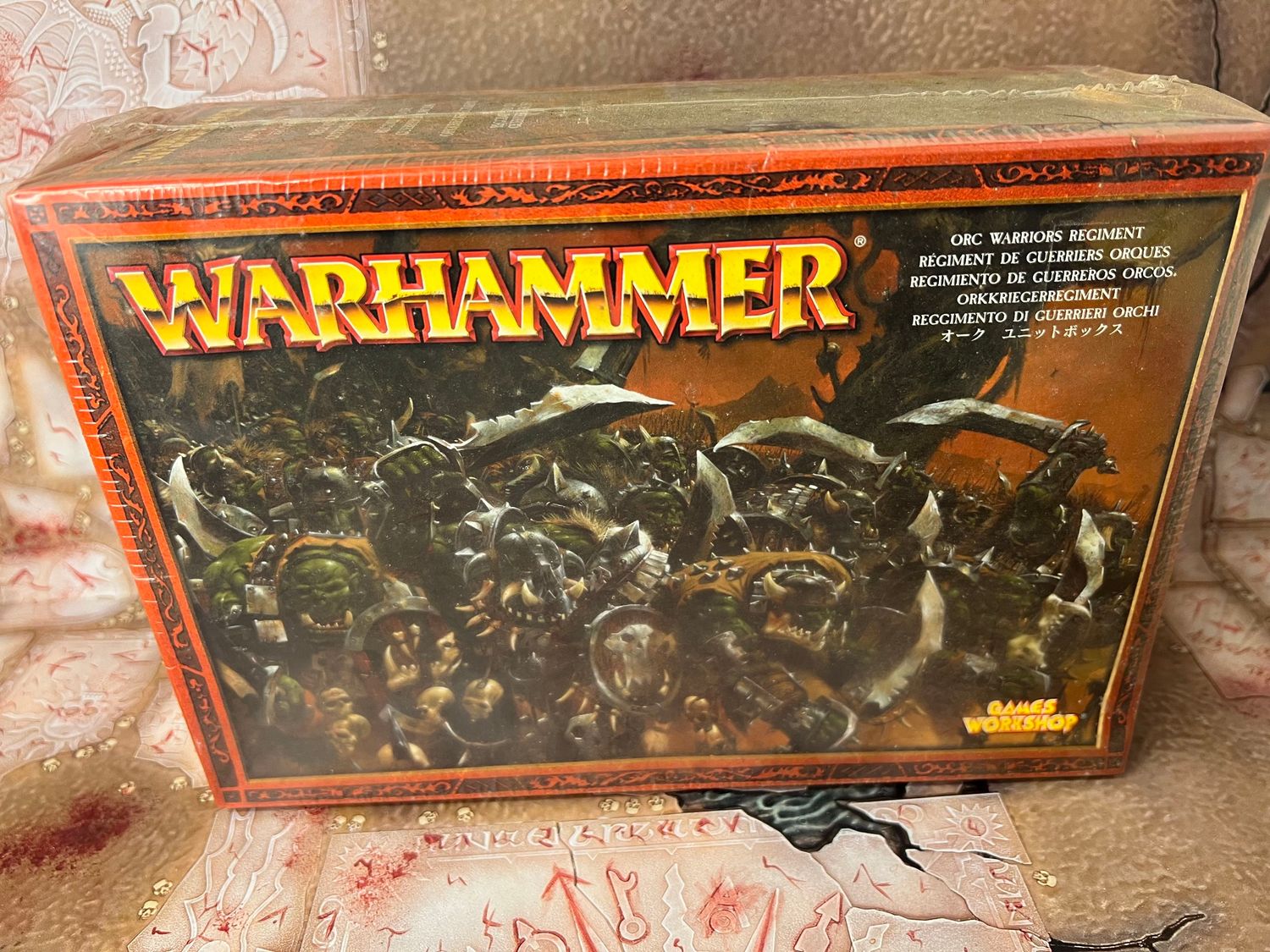 Orcs and Goblins: Orc Warriors Regiment (x19, Original Packaging)