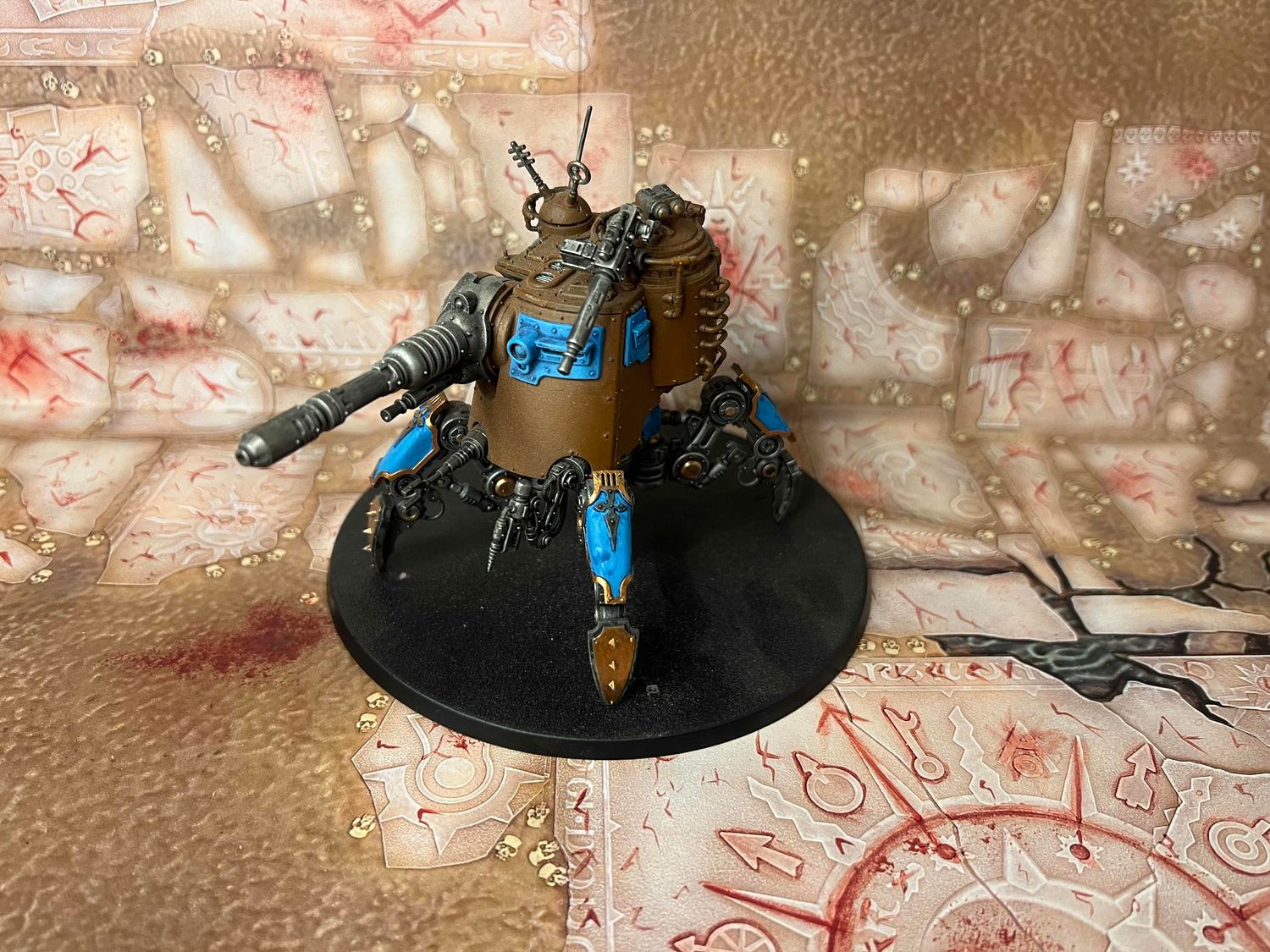 Adeptus Mechanicus - Onager Dunecrawler, Name: Painted