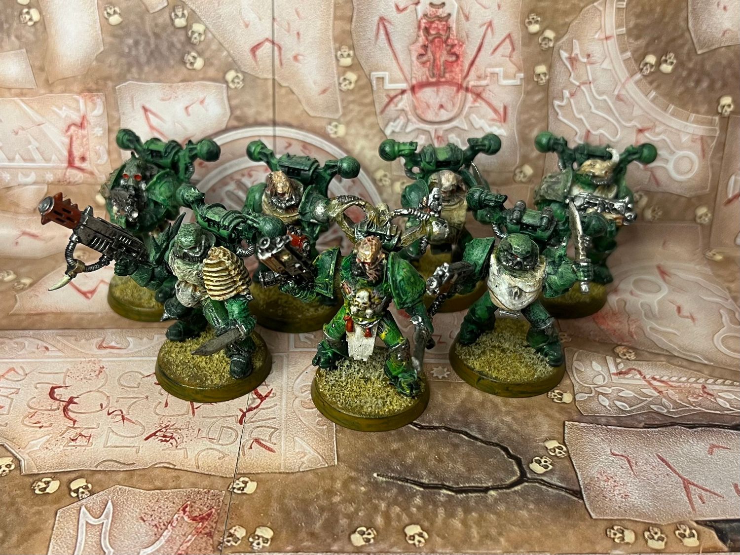 Death Guard: Plague Marines (Old Sculpts), Name: Plague Squad (2003)
