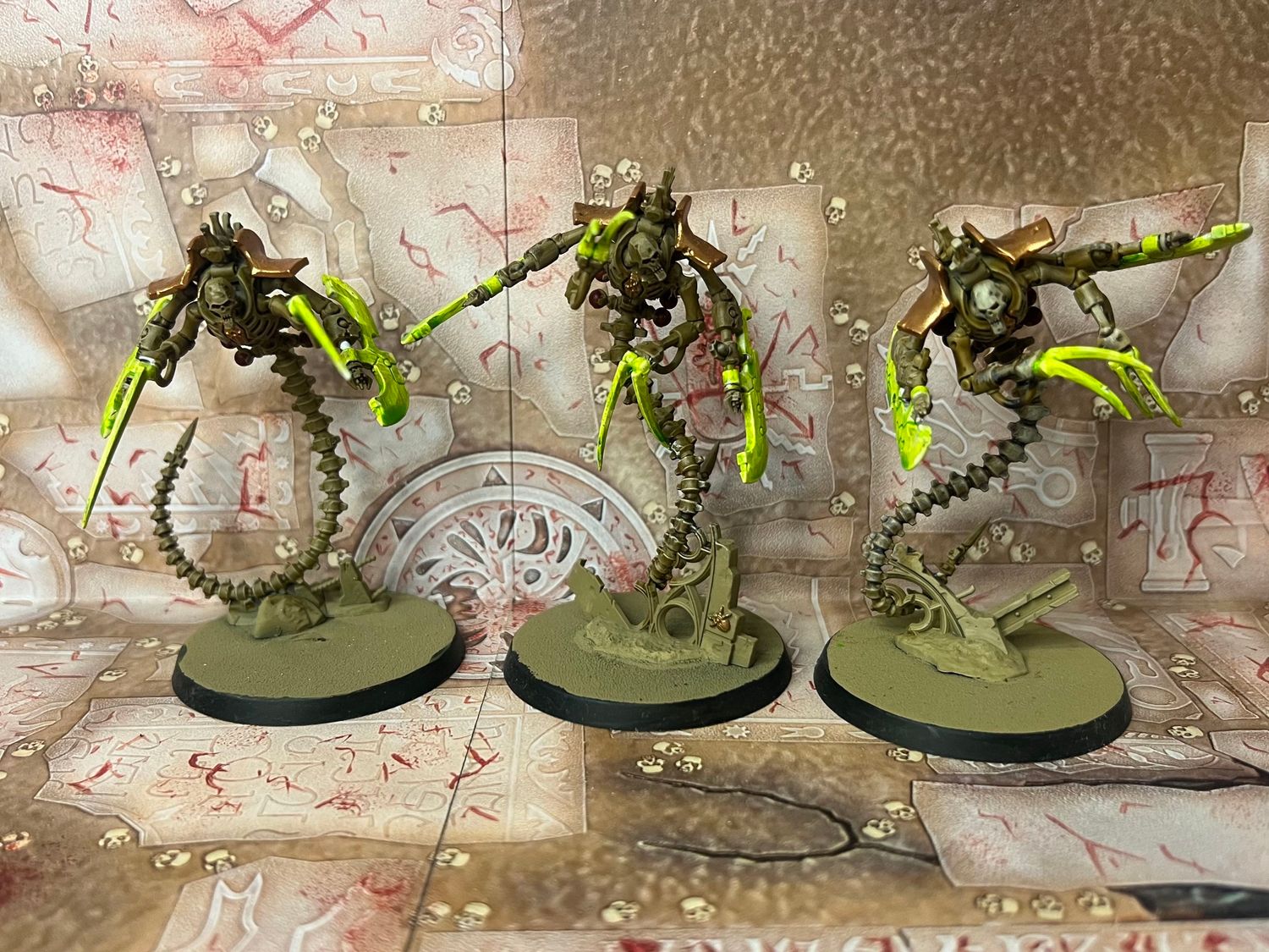 Necrons - Ophydian Destroyers