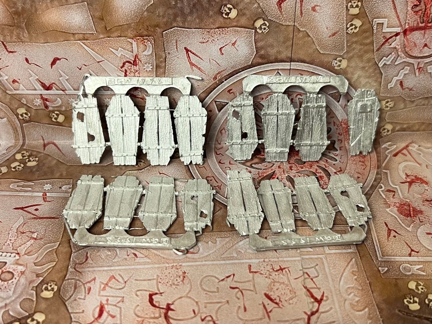 Vampire Counts: Coffin Shields (metal)