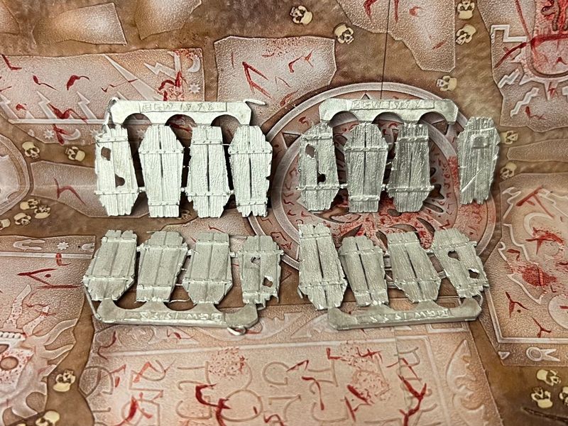 Vampire Counts: Coffin Shields (metal)