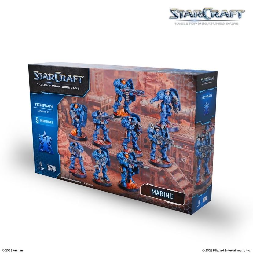 StarCraft: Terran - Marine Expansion Set (Pre-Order 21/09)