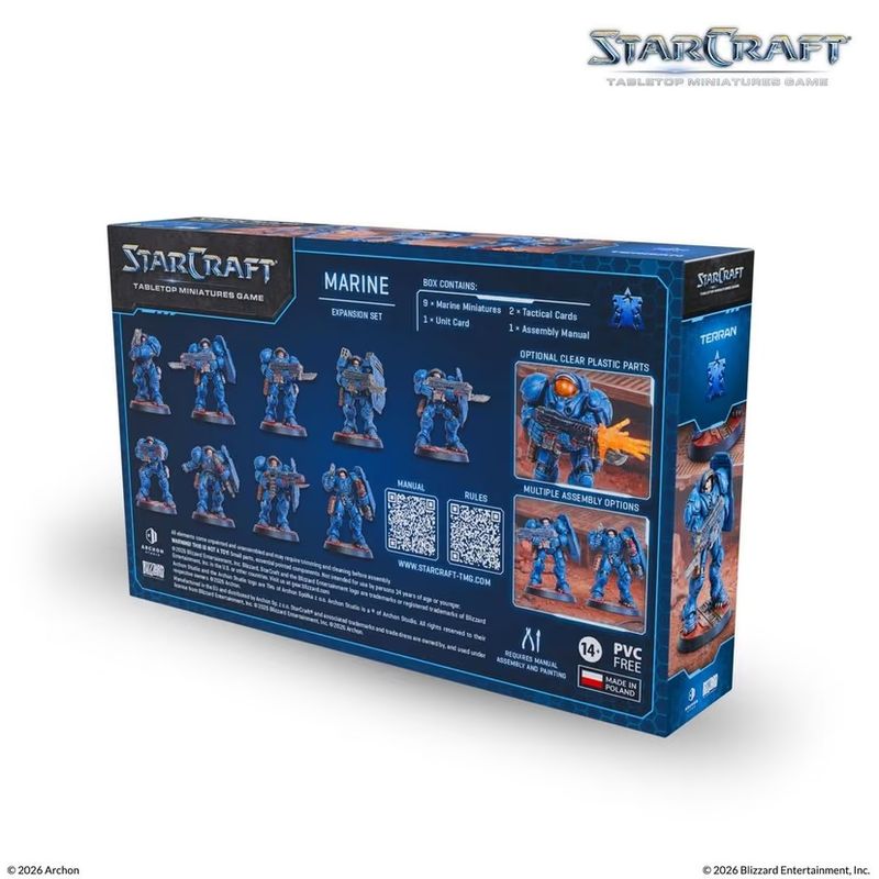 StarCraft: Terran - Marine Expansion Set (Pre-Order 21/09)