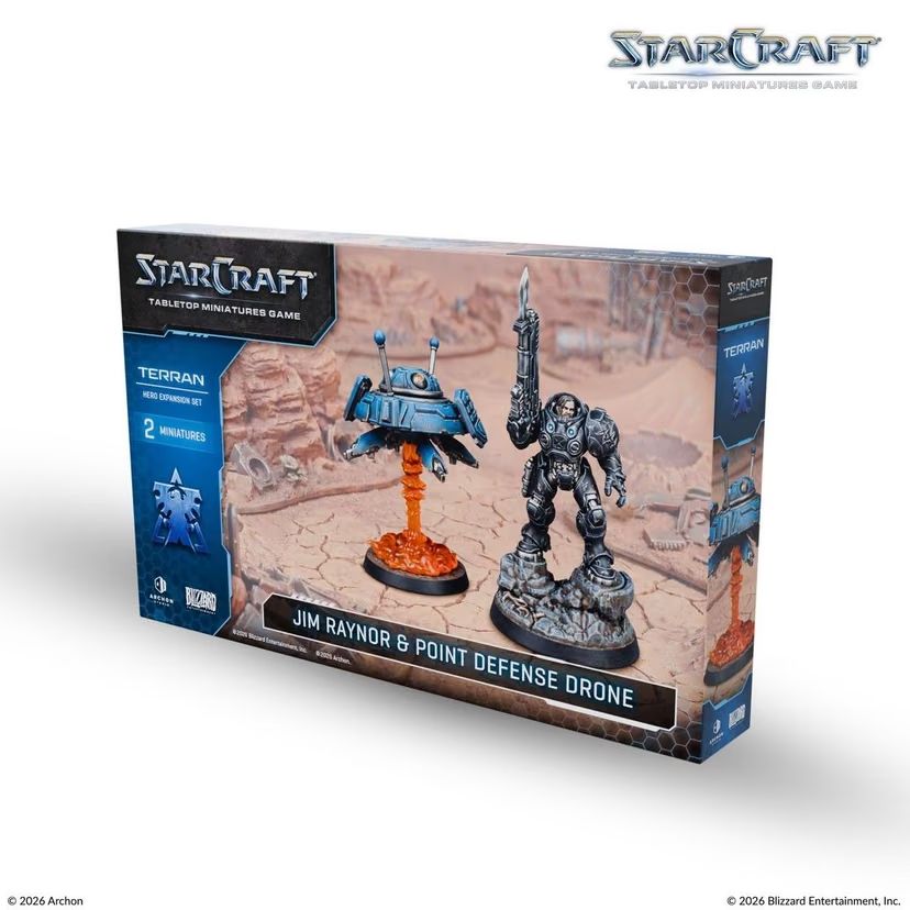 StarCraft: Terran - Jim Raynor Hero Expansion Set (Pre-Order 21/09)