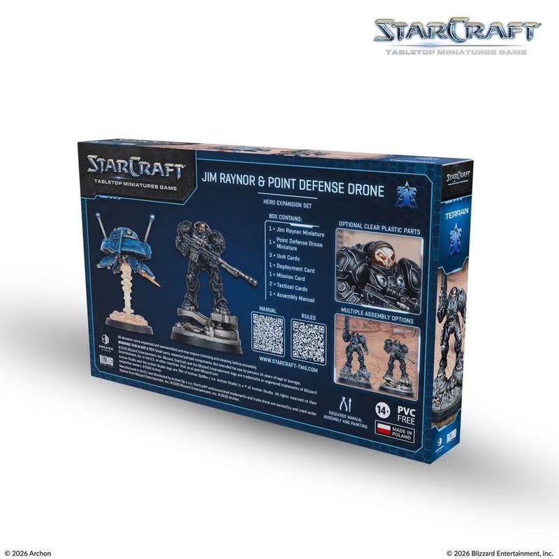 StarCraft: Terran - Jim Raynor Hero Expansion Set (Pre-Order 21/09)