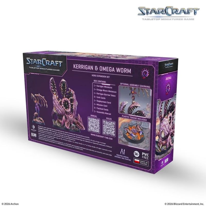 StarCraft: Zerg - Kerrigan Hero Expansion Set (Pre-Order 21/09)