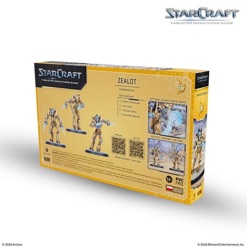 StarCraft: Protoss - Zealot Expansion Set (Pre-Order 21/09)