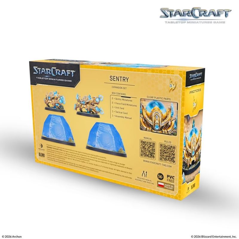 StarCraft: Protoss - Sentry Expansion Set (Pre-Order 21/09)