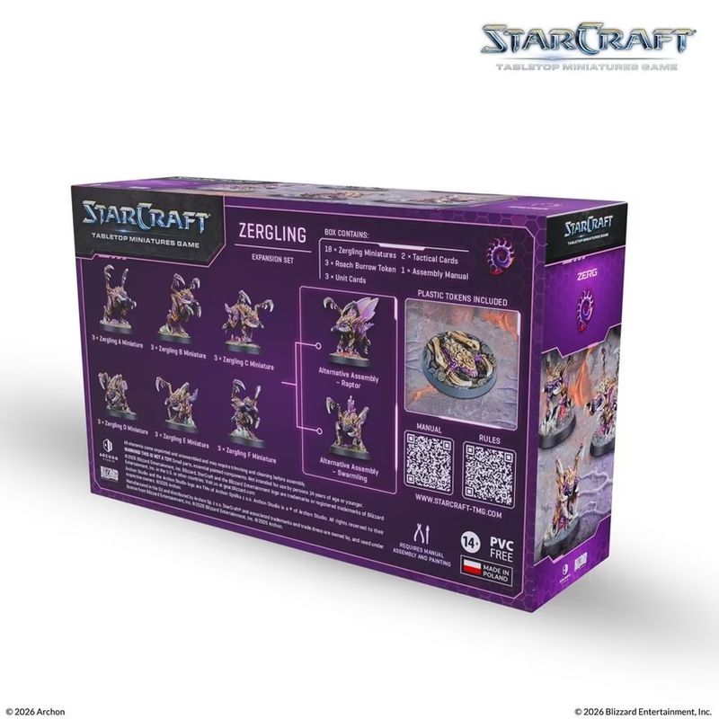 StarCraft: Zerg - Zergling Expansion Set (Pre-Order 21/09)