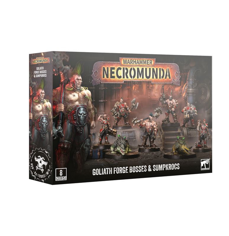 NECRO: GOLIATH FORGE BOSSES &amp; SUMPKROCS (Pre-Order 19/09/2026)