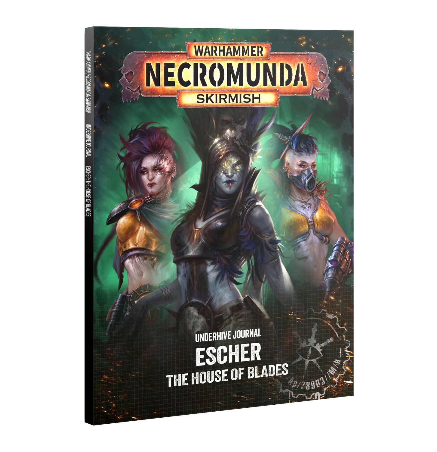 UNDERHIVE JOURNAL: ESCHER: HOUSE OF BLADES (Pre-Order 19/09/2026)