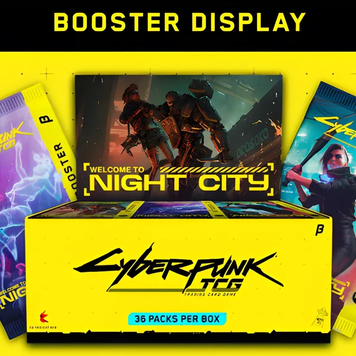 Cyberpunk TCG - Welcome to Night City BETA Booster Display (36 Packs) (Pre-Order 10/09/2026)