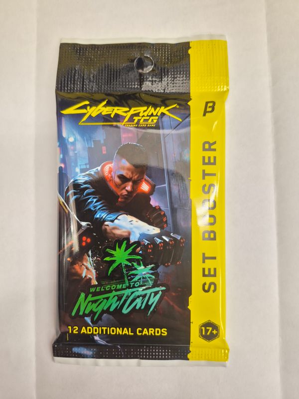 Cyberpunk TCG - Welcome to Night City BETA Booster Pack (Pre-Order 10/09/2026)
