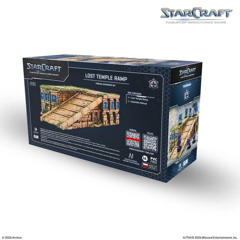 StarCraft: Lost Temple Ramp - Terrain Expansion Set