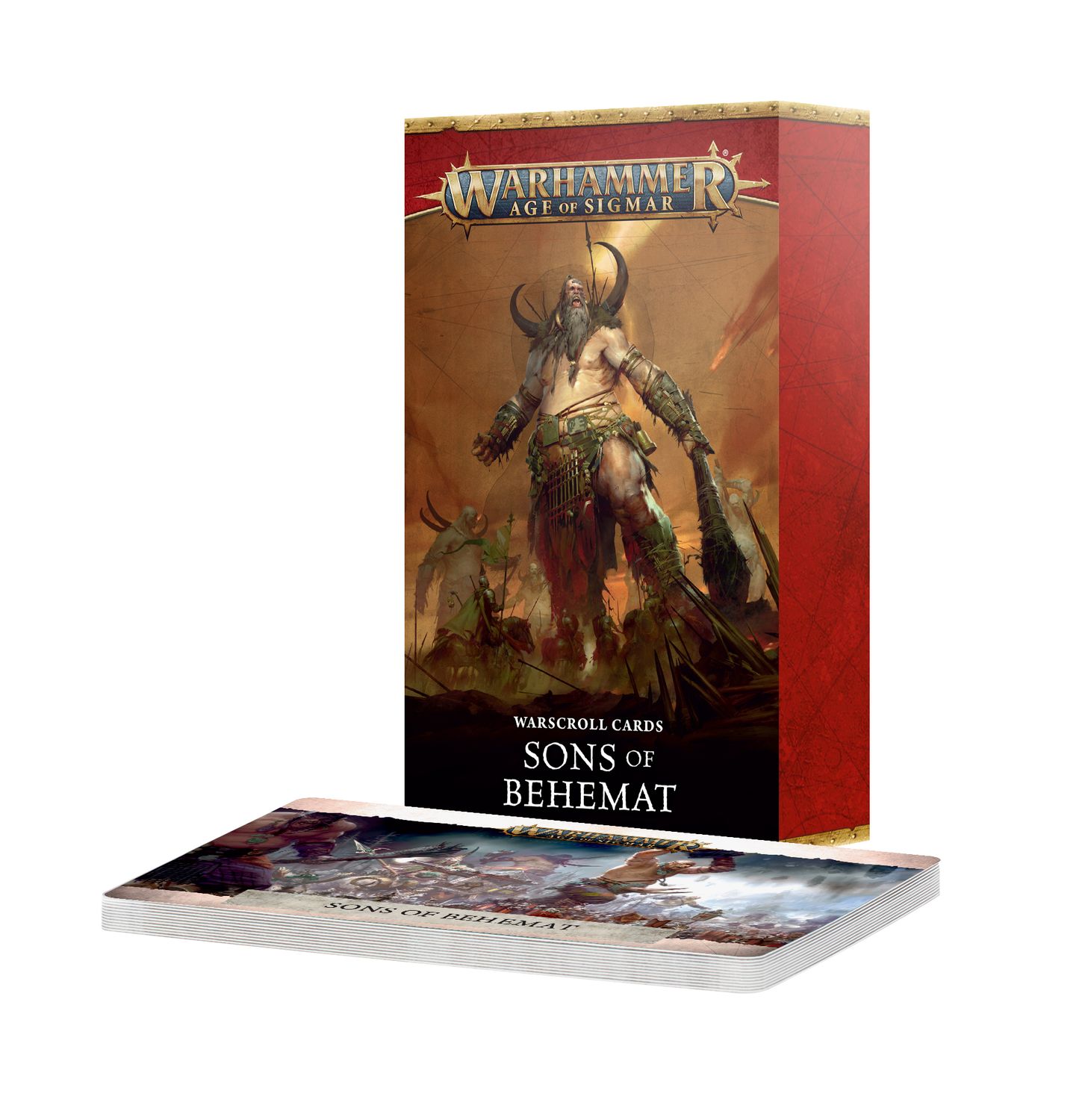 WARSCROLL CARDS: SONS OF BEHEMAT (Pre-Order 26/09/2026)
