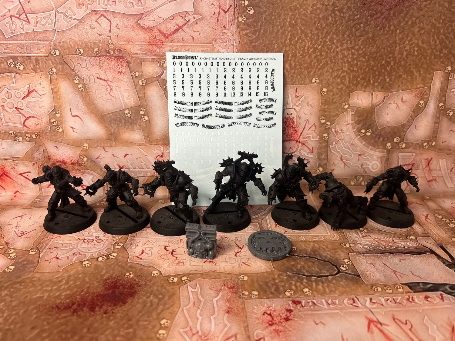 Blood Bowl - Khorne Team