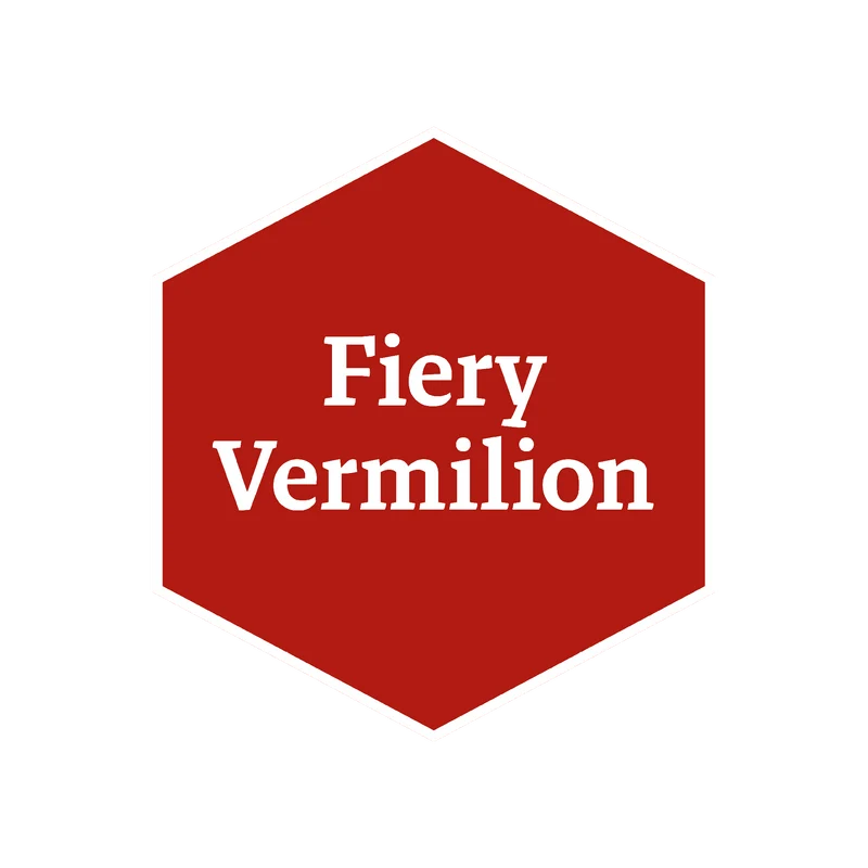 Warpaints Fanatic: Fiery Vermillion - John Blanche Masterclass - 18ml