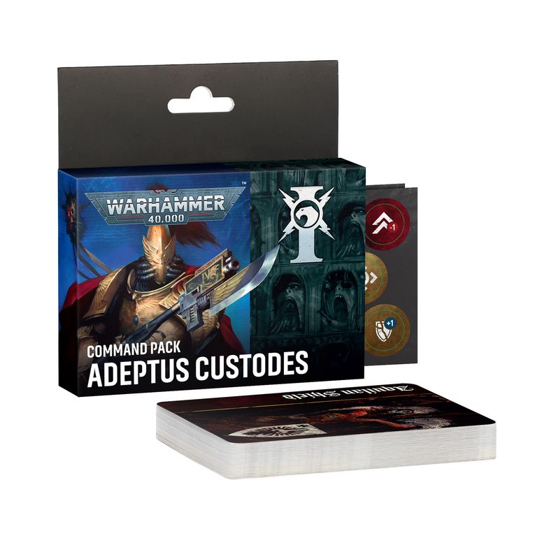 COMMAND PACK: ADEPTUS CUSTODES (Pre-Order 17/10/2026)