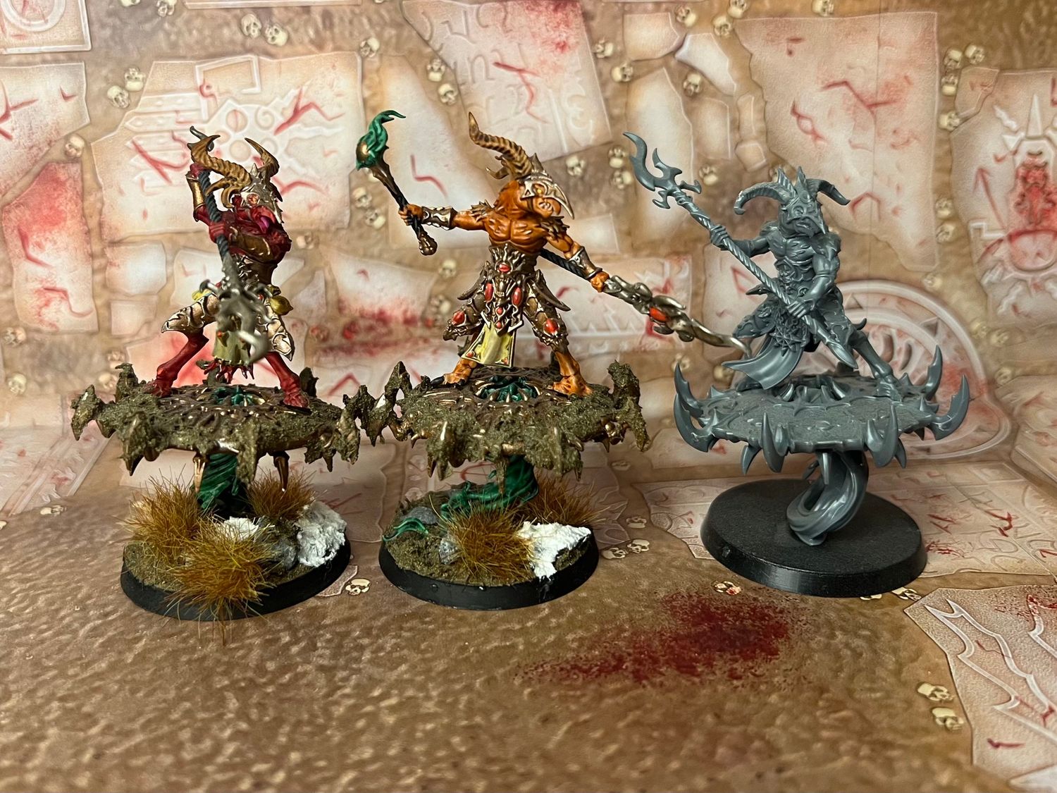 Thousand Sons/Disciples of Tzeentch: Tzaangor Enlightened, Name: Squad 1