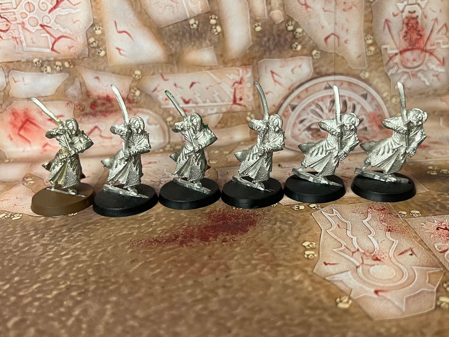 MESBG: 6 Galadhrim Warriors W/ Swords (Metal)