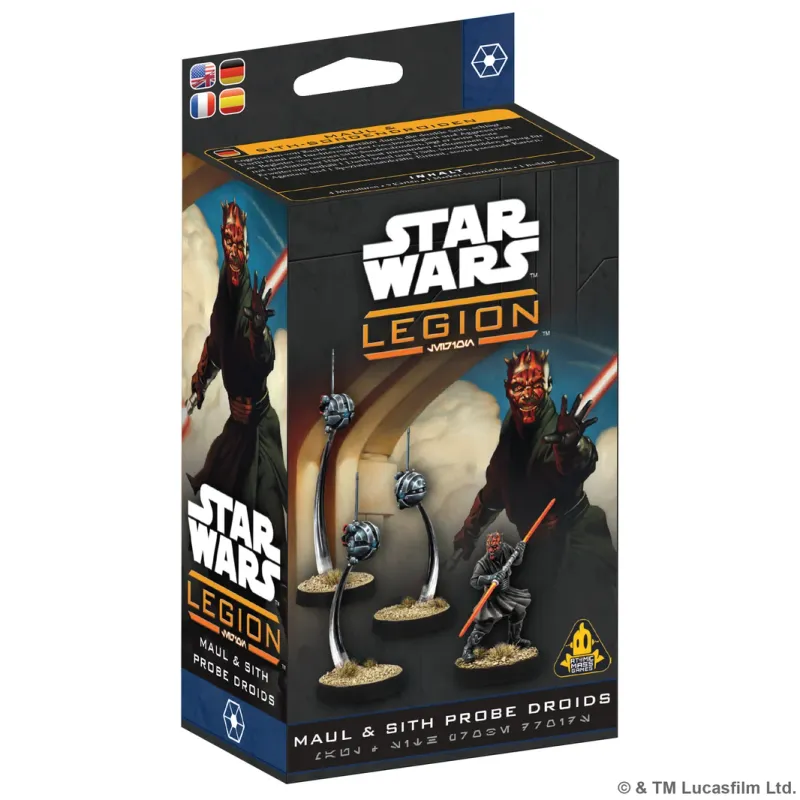 Star Wars: Legion - Darth Maul &amp; Sith Probe Operative