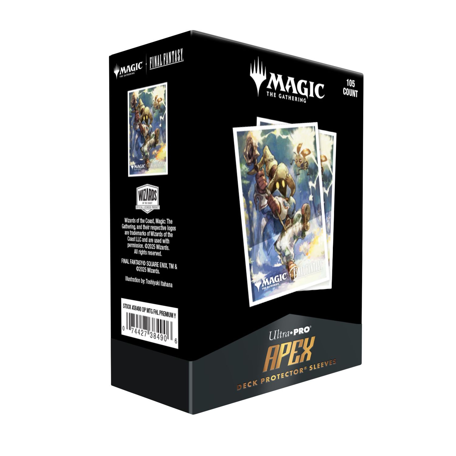 Ultra Pro - Magic: The Gathering - Final Fantasy - 105ct APEX Deck Protector Sleeves Premium, Name: Vivi